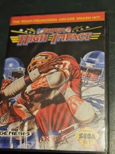 Super High Impact (Sega Genesis) CIB INCLUDES Case Instruction Booklet