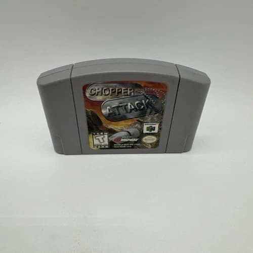 Chopper Attack (Nintendo 64 N64) Authentic & Tested
