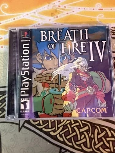 Breath of Fire IV 4 (Sony PlayStation 1) PS1 Complete CIB