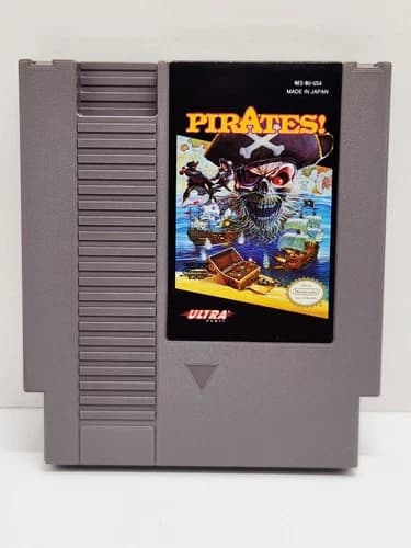 Pirates! Nintendo Nes Authentic Tested Working