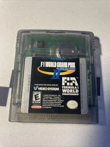 F1 World Grand Prix II 2 - Nintendo Game Boy Color Video game - Cart Only