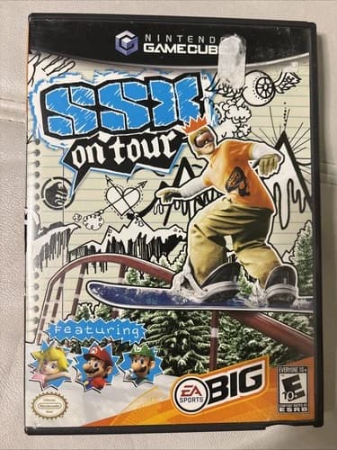SSX On Tour Nintendo GameCube Complete CIB Tested Working EA Sports BIG