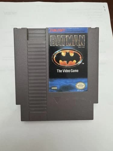 Batman The Video Game Nintendo NES Cartridge Only Authentic Tested