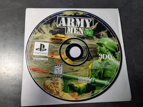 Army Men 3D (Sony PlayStation 1, 1999) DISC ONLY PS1