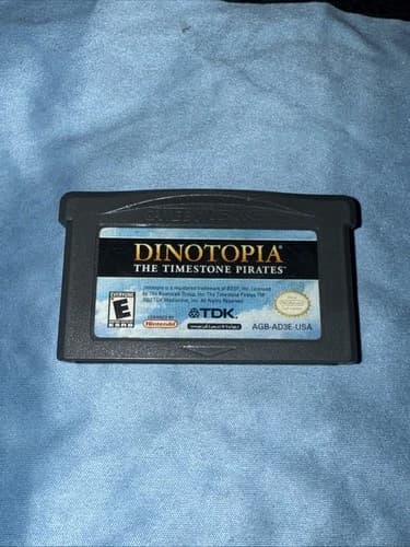 Dinotopia: The Timestone Pirates Nintendo Gameboy Advance GBA Authentic