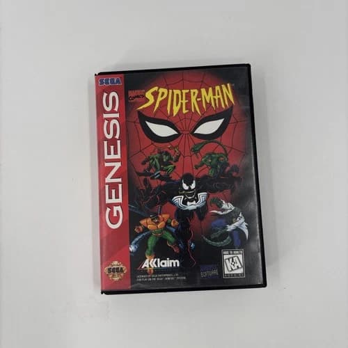 Spider-Man (Sega Genesis, 1994) Complete Authentic