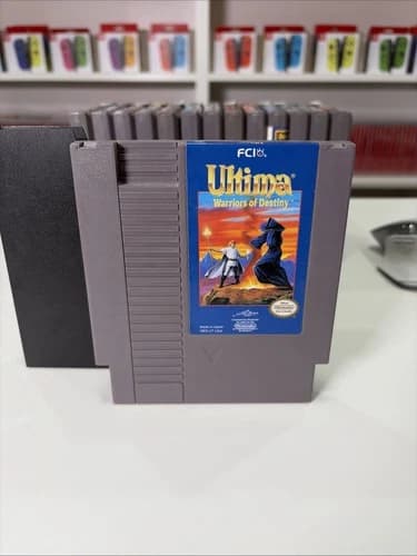 Ultima Warriors Of Destiny Nintendo NES Cartridge Only Tested Working