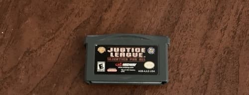 Justice League Injustice for All (Nintendo GBA 2002) Game Only Authentic Tested