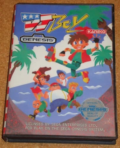 SEGA GENESIS GAME (NTSC) - DJ Boy - complete with box/manual