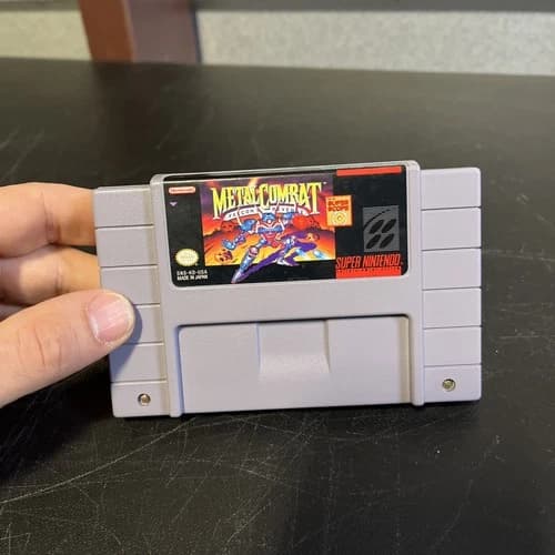 Metal Combat: Falcon's Revenge Super Nintendo SNES Cartridge Only Tested & Works
