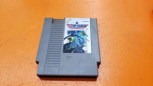 ⭐️⭐️⭐️⭐️⭐️ Top Gun: The Second Mission Nintendo NES 1989 Game