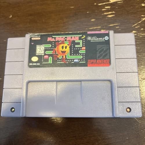 Ms. Pac-Man (Super Nintendo Entertainment System, 1996)