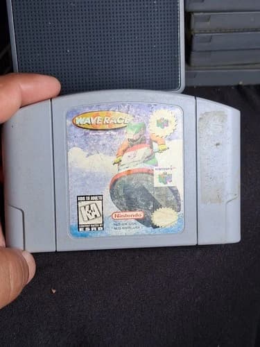Wave Race 64 (Nintendo 64, 1996) N64 Authentic Tested Cartridge Only