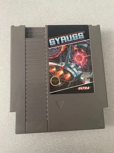 Nes Nintendo Gyruss game ( free shipping to Canada )