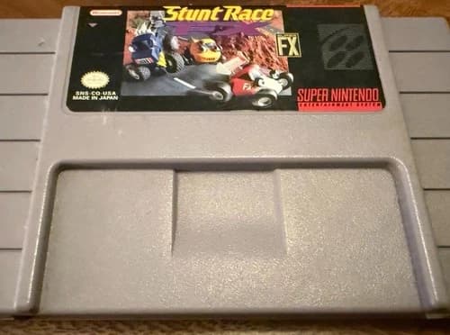 Nintendo Stunt Race FX Super Nintendo SNES NTSC-U/C Racing Car Racing Cartridge
