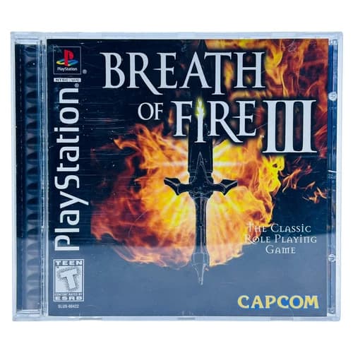 Breath of Fire III (Sony PlayStation 1) PS1 CIB Complete Tested Game w/ Manual