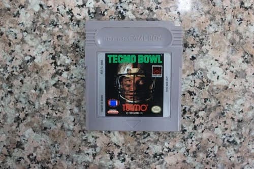 Tecmo Bowl Nintendo Game Boy Cartridge