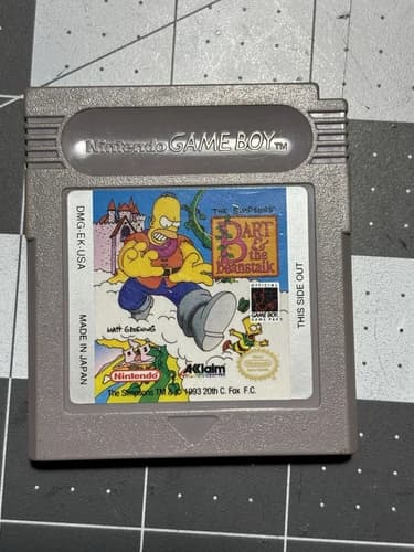 The Simpsons: Bart and the Beanstalk (Nintendo Game Boy, 1993)
