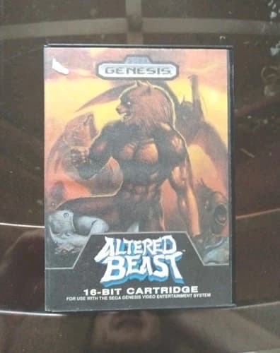 Altered Beast (Sega Genesis, 1989) CIB Complete In Box With Manual - Clam Shell