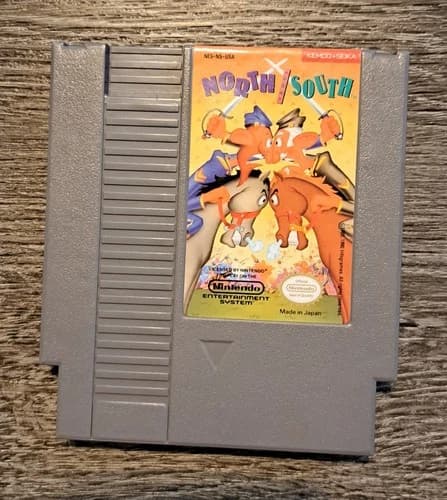 North and South (Nintendo Entertainment System NES, 1990) Tested - Cart Only