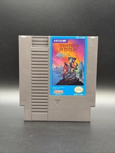 Shadow Of The Ninja Nintendo Entertainment System Original NES AUTHENTIC! Tested