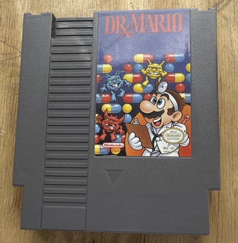 Nintendo Dr. Mario Puzzle Game Cartridge Only for Nintendo NES