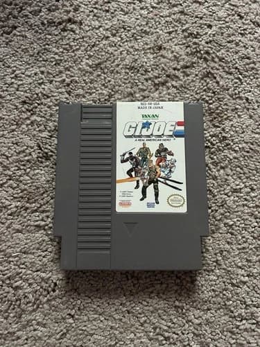 G.I. Joe: A Real American Hero Nintendo NES *TESTED & CLEANED CARTRIDGE ONLY*