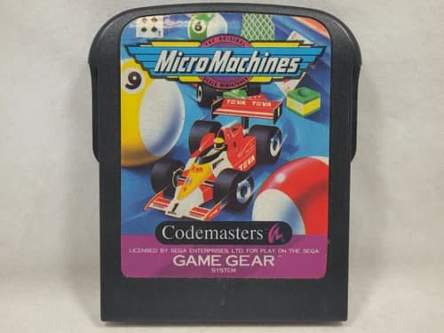 Micro Machines (SEGA Game Gear) Authentic Cart Only
