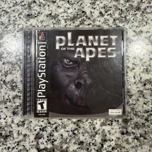 Planet of the Apes Sony PlayStation 1 Ps1 Complete w/ Manual Tested & Works