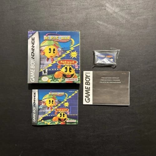 Ms. Pac-Man: Maze Madness/Pac-Man World (Nintendo Game Boy Advance 2005) GBA CIB