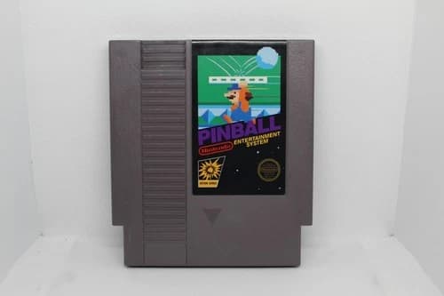 Pinball (Nintendo Entertainment System, 1985) Tested & Working