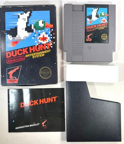 Duck Hunt - Nintendo NES (1985) CIB 5 Screws