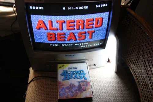 Altered Beast (Sega Master System, 1989) CIB Complete in Box Case Tested!!!