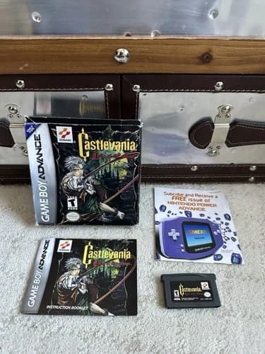 Castlevania: Circle of the Moon (Nintendo Game Boy Advance) Complete CIB w Box