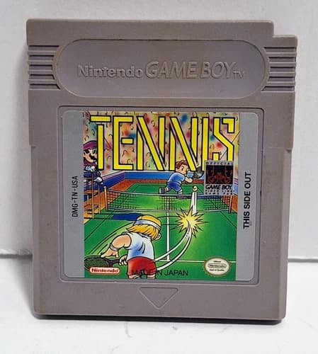 1989 NINTENDO GAME BOY TENNIS CARTRIDGE ONLY TESTED WORKING