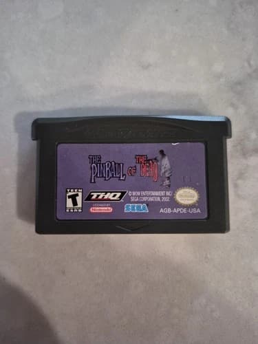 The Pinball Of The Dead Gameboy Advance Cartridge Only