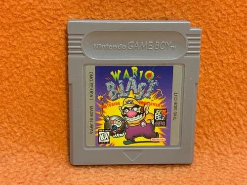 Wario Blast Nintendo Game Boy Gameboy Original Authentic Vintage Tested!