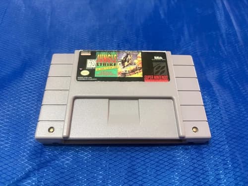 Jungle Strike (The Sequel To Desert Strike) SNES tested works