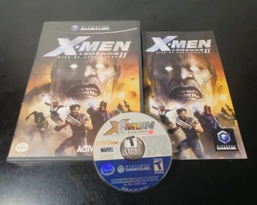 X-Men Legends II: Rise of Apocalypse (GameCube, 2005) CIB