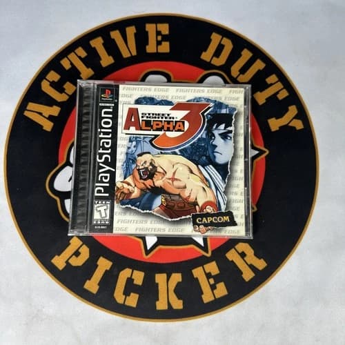 Street Fighter Alpha 3 (Sony PlayStation 1, 1999) Complete - Reg. Card - Tested