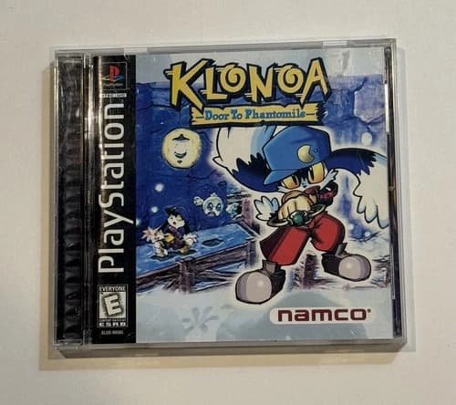 Klonoa: Door to Phantomile (Sony PS1, PlayStation 1, 1997) CIB Complete W Manual