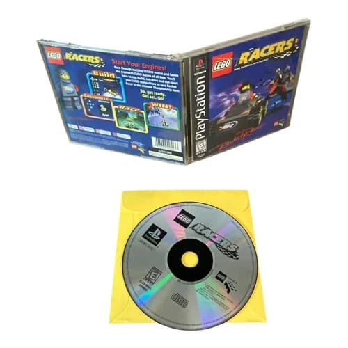 Sony PlayStation 1 PS1 CIB COMPLETE TESTED LEGO Racers CF S