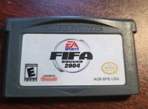 Fifa soccer 2004 nintendo gameboy advance