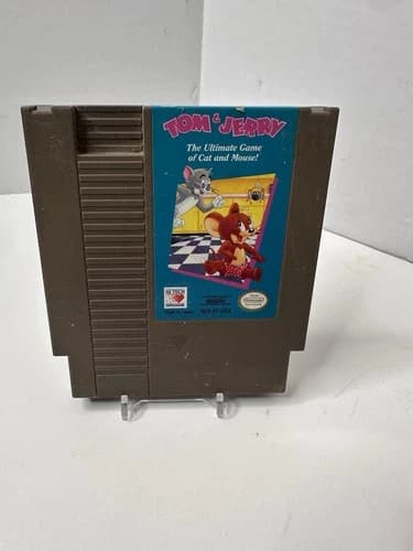 Tom & Jerry Authentic Nintendo NES Cartridge Tested & Working