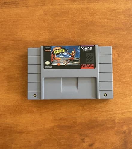 Nickelodeon Guts (Nintendo Super Nintendo SNES, 1994) Authentic - Tested & Works
