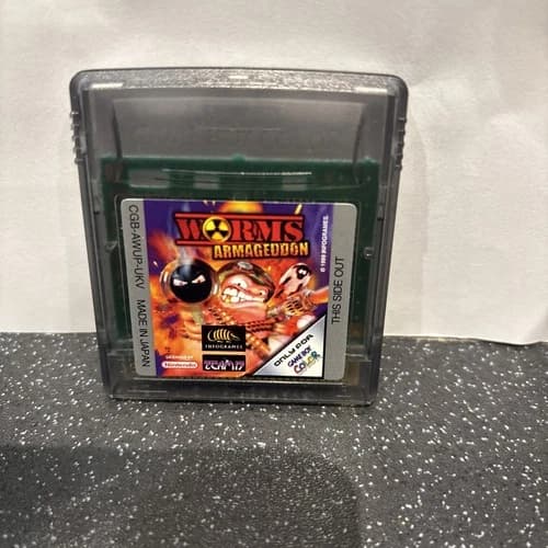 Worms Armageddon Nintendo Gameboy Color Advance Game, GENUINE!