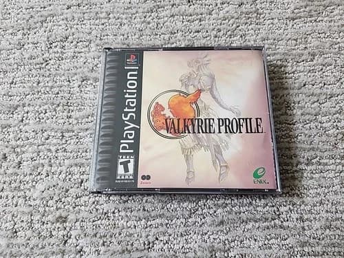 Valkyrie Profile Sony PlayStation 1 PS1 PSX PS One RPG Authentic NICE SHAPE!