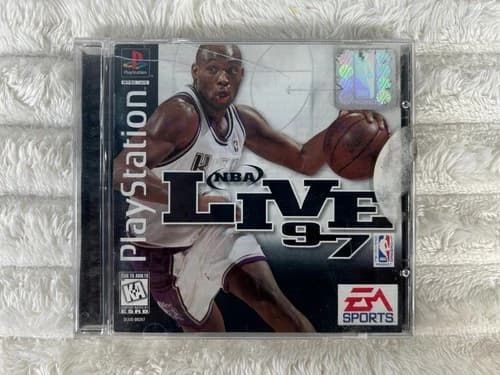 NBA Live 97 (Sony PlayStation 1, PS1) Complete CIB Tested & Working