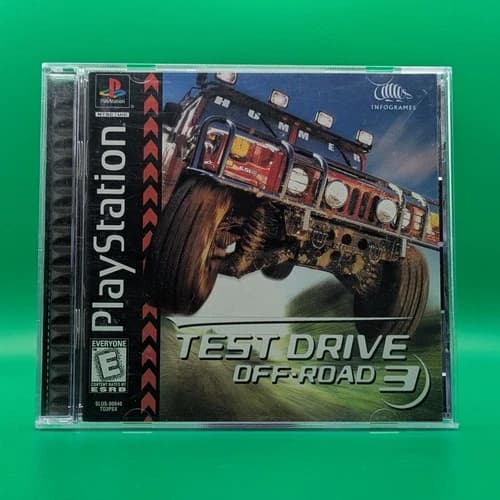 Test Drive Off-Road 3 PS1 PlayStation 1 - CIB Complete