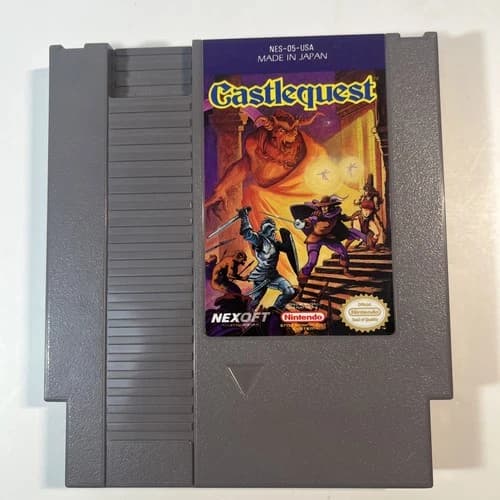 Castlequest (Nintendo Entertainment System, 1989) Cartridge Only - Tested